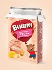 Каша детская Винни молочная 3 злака с манго и бананом, с 6 месяцев, 200 г