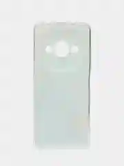 Светло-синий чехол на Redmi A3/Poco C61 / Редми А3/Поко С61 прозрачный, с рисунком, защита камеры