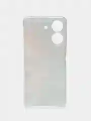 Фиолетовый силиконовый чехол на Xiaomi Redmi 13C/Poco C65 (Сяоми Редми 13C/Поко С65), с рисунком
