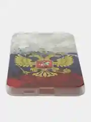 Синий силиконовый чехол на Samsung Galaxy A15 / Самсунг А15 прозрачный, с принтом, защита камеры