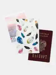 Кремовый обложка на паспорт, обложка для паспорта