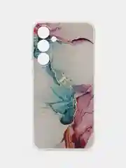 Ледяной чехол на Samsung Galaxy A55 5G / Самсунг Галакси А55 5G прозрачный, с рисунком