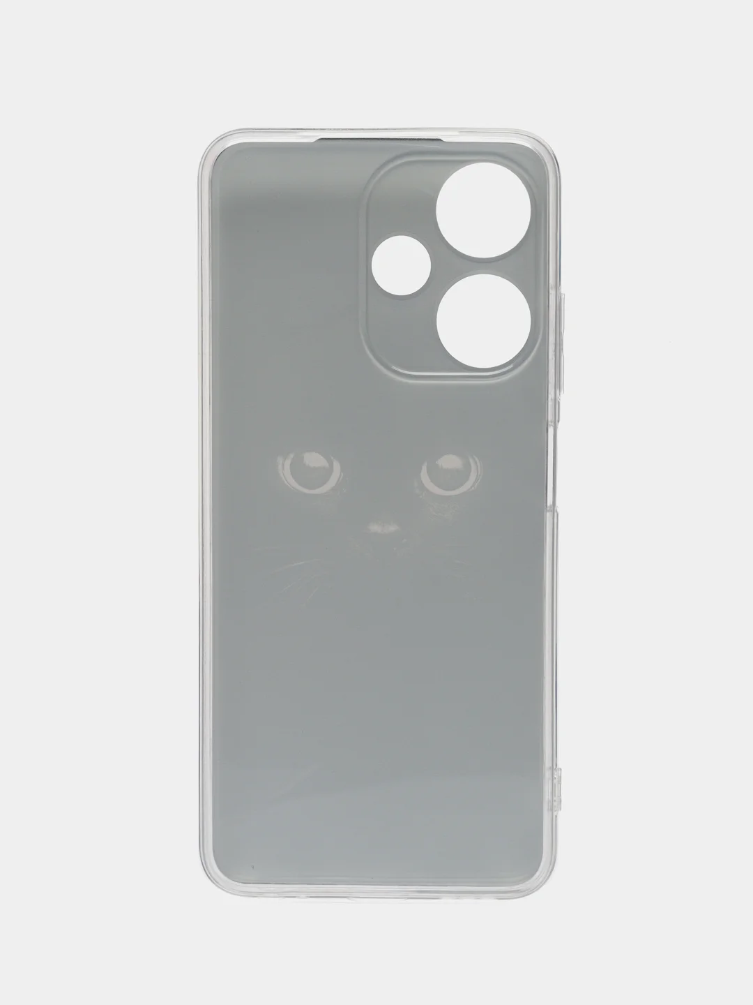 Шоколадный чехол на Infinix Hot 30i (Инфиникс Хот 30и) с рисунком, прозрачный