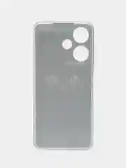 Шоколадный чехол на Infinix Hot 30i (Инфиникс Хот 30и) с рисунком, прозрачный