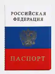 Алый обложка на паспорт, обложка для паспорта