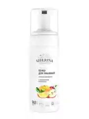 Пенка для умывания Siberina "Глубокое очищение" с фруктовыми кислотами