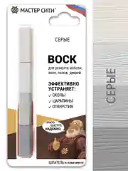 Воск для мебели, 4 цвета, Мастер Сити, серые