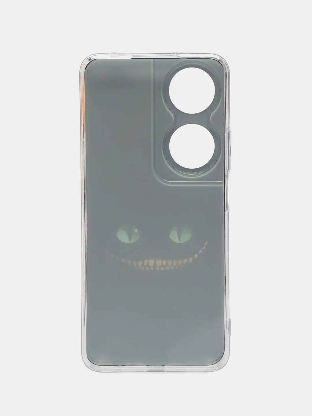Черный чехол на Honor X7B/90 Smart / Хонор X7B/90 Смарт прозрачный, с рисунком, защита камеры