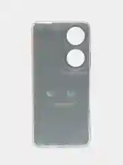 Черный чехол на Honor X7B/90 Smart / Хонор X7B/90 Смарт прозрачный, с рисунком, защита камеры