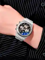 Часы наручные мужские SKMEI 9296 с хронографом. Водостойкие