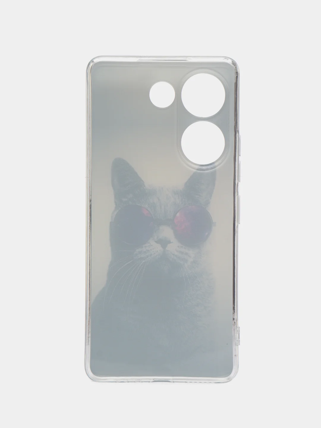Синий меланж чехол на Tecno Camon 20/20 Pro 4G (Текно Камон 20/20 Про 4G), с рисунком, защита камеры