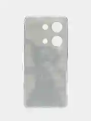 Серый чехол на Xiaomi Redmi Note 13 Pro 4G/Poco M6 Pro 4G, прозрачный, с рисунком, защита камеры