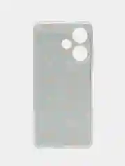 Светло-оранжевый чехол на Infinix Hot 30i (Инфиникс Хот 30и) с рисунком, прозрачный