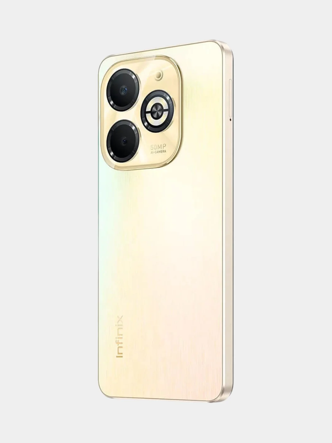 Золотой смартфон Infinix SMART 8 Plus 4/128ГБ