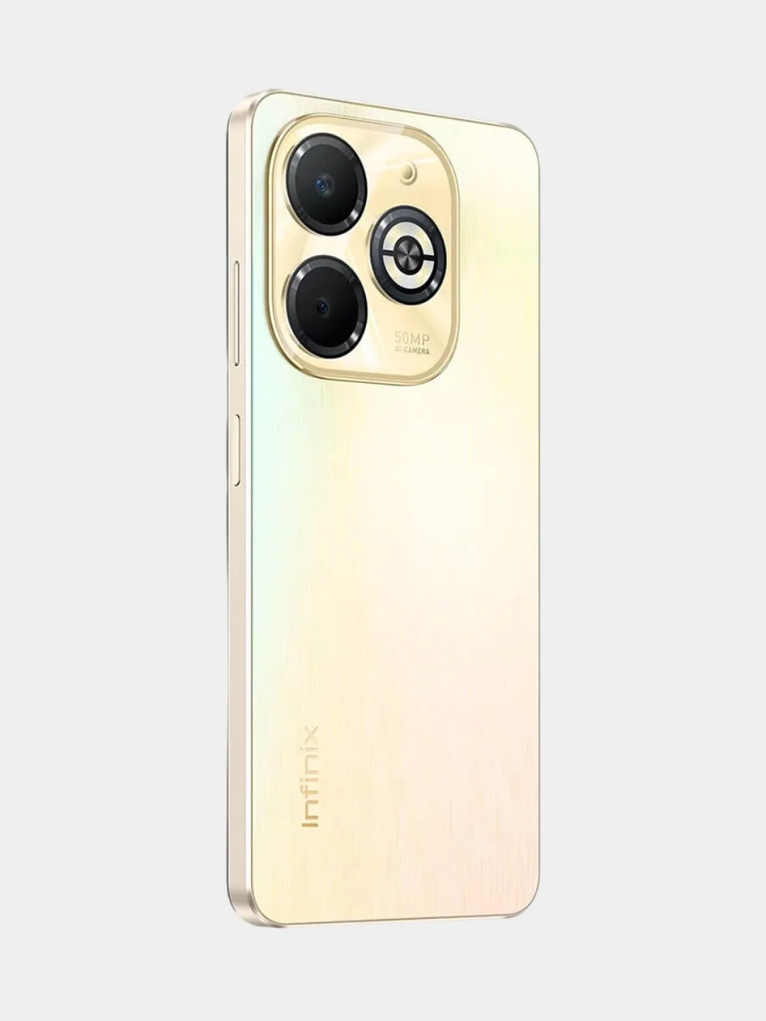 Золотой смартфон Infinix SMART 8 Plus 4/128ГБ