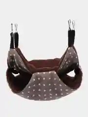 Багровый гамак для грызунов, двухъярусный, подвесной дом