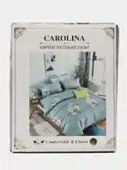 Небесно-голубой комплект постельного белья Carolina, 2-х спальный размер