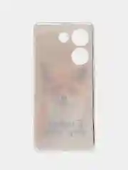 Оранжевый чехол на Tecno Camon 20/20 Pro 4G (Текно Камон 20/20 Про 4G), с рисунком, защита камеры