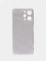 Лавандовый силиконовый чехол на Xiaomi Redmi 12 (Редми 12), прозрачный, с рисунком, защита камеры