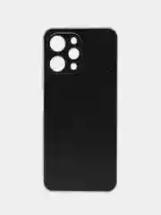 Хаки силиконовый чехол на Xiaomi Redmi 12 (Редми 12), прозрачный, с рисунком, защита камеры