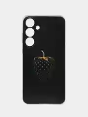 Разноцветный силиконовый чехол на Samsung Galaxy A15 / Самсунг А15 прозрачный, с принтом, защита камеры