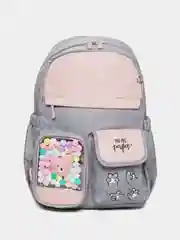 Рюкзак, ранец для подростка, портфел, набор с термо нашивками, 40х29х14 см, Brauberg