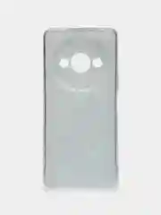 Бирюзовый чехол на Redmi A3/Poco C61 / Редми А3/Поко С61 прозрачный, с рисунком, защита камеры