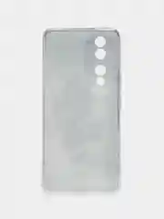 Песочный хаки силиконовый чехол на Honor 90 (Хонор 90), прозрачный, с рисунком