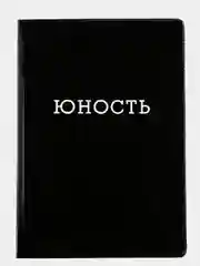 Тёмно-серый обложка на паспорт, обложка для паспорта