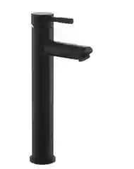 Серый металлик gebert GB11201 LOFT cмеситель для умывальника, высокий излив, на столешницу