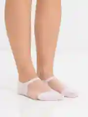 Женские летние белые носки с сеточкой