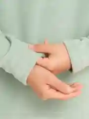 Мятный костюм детский, флисовый, Утенок