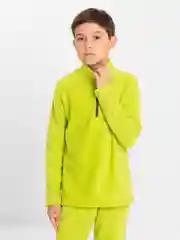 Салатовый костюм детский, флисовый, Утенок