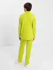 Салатовый костюм детский, флисовый, Утенок