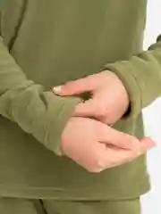 Хаки костюм детский, флисовый, Утенок