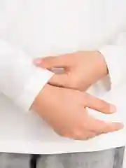 Белый логслив для мальчиков и девочек