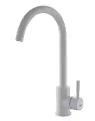 Серый металлик gebert GB14001 LOFT cмеситель для кухни, высокий излив, нержавеющая сталь