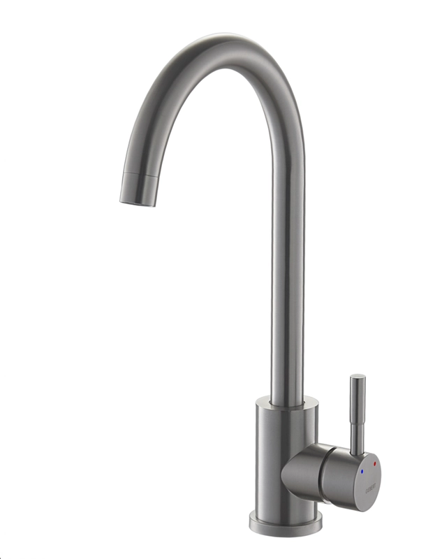 GEBERT GB14001 LOFT cмеситель для кухни, высокий излив, нержавеющая сталь