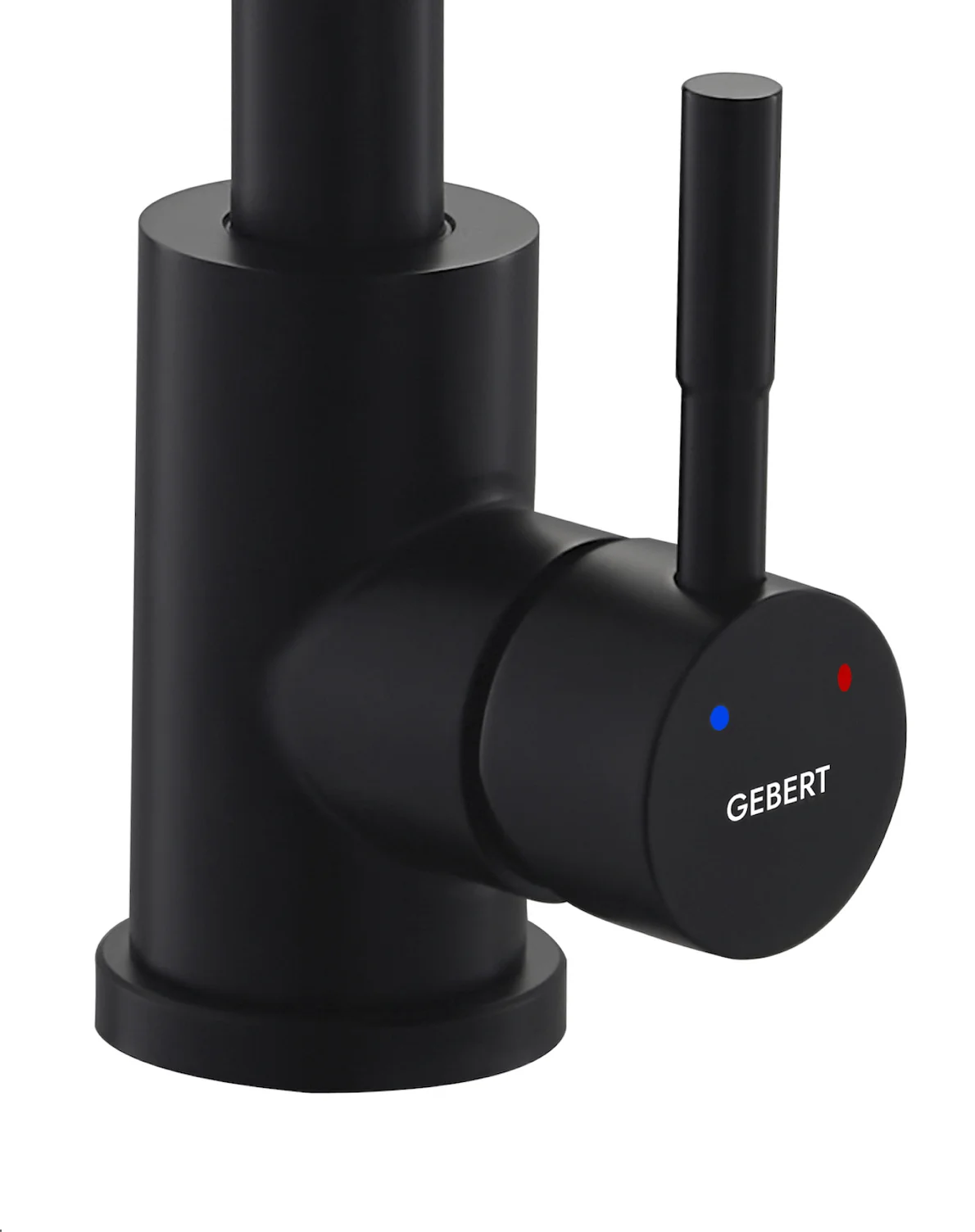 Черный gebert GB14001 LOFT cмеситель для кухни, высокий излив, нержавеющая сталь