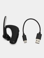 Гарнитура наушник AUXBLUE К20 беспроводная bluetooth 5.0, для двух телефонов, hands free