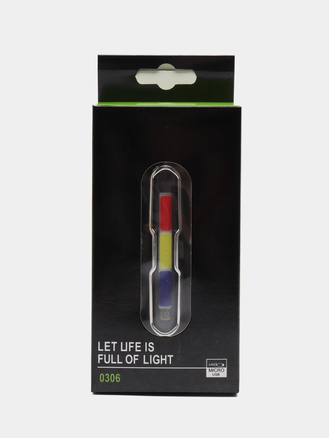 Задний велофонарь SF-0306 светодиодный COB LED, 3-х цветный / Фонарь задний для велосипеда