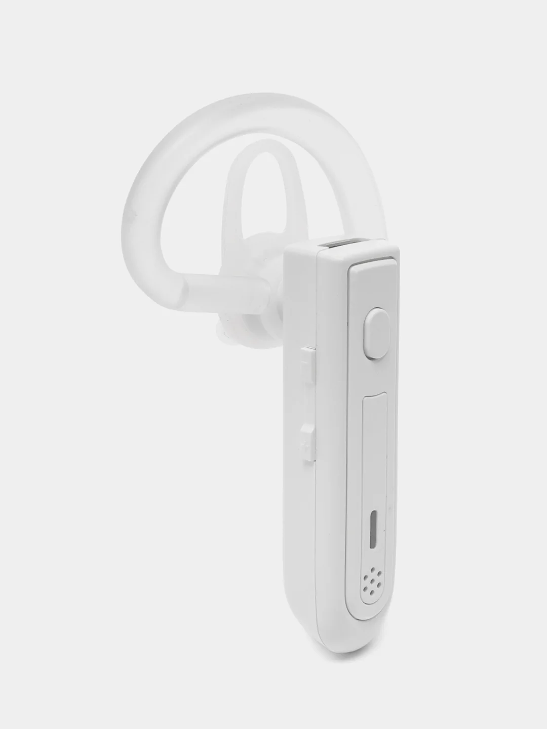 Белый гарнитура наушник беспроводная B4 PRO Bluetooth v5.3 для телефона русский язык уведомлений