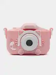 Розовый фотоаппарат детский цифровой