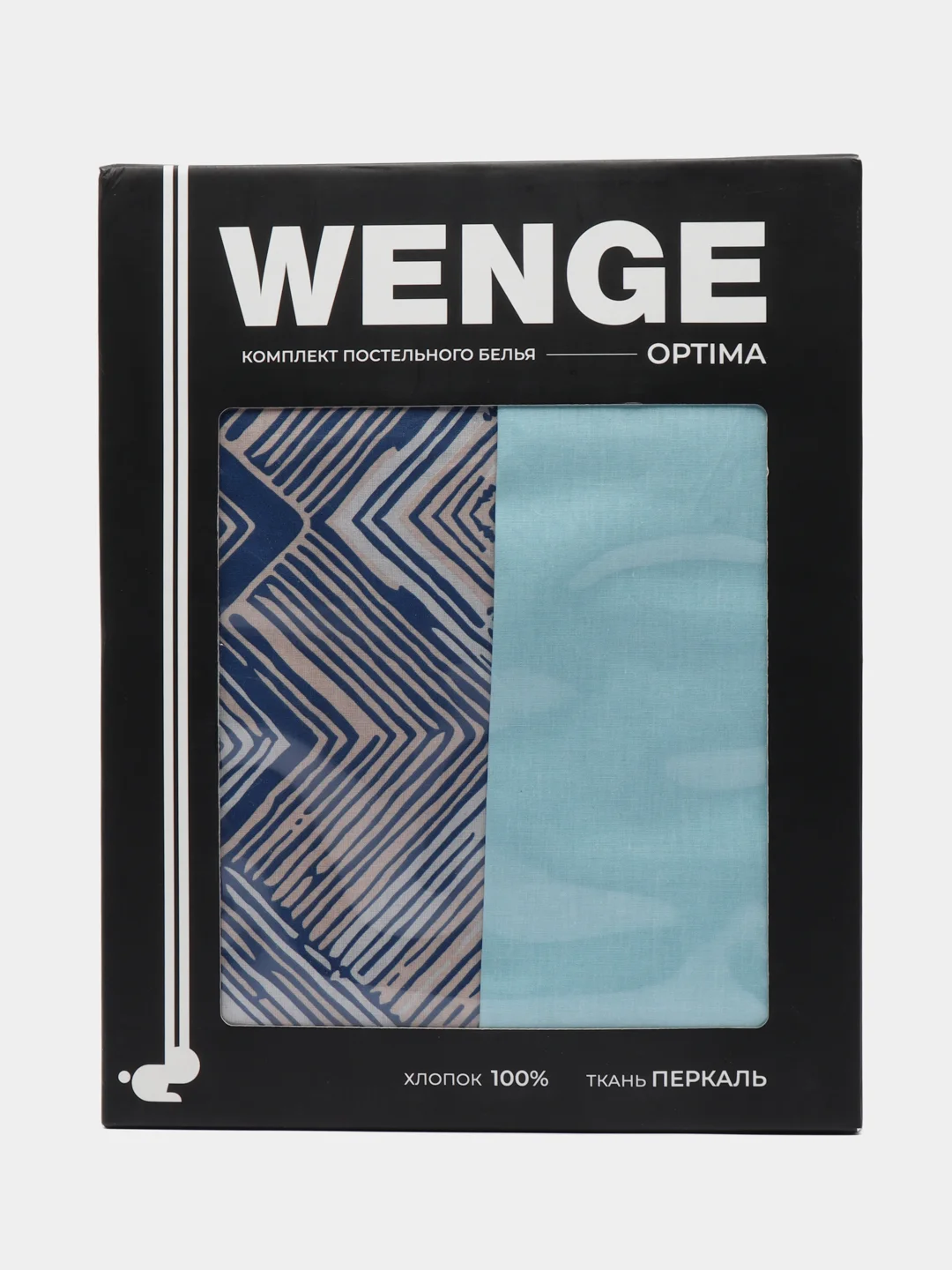 Бирюзовый кпб 2,0 перкаль 100 % хлопок Wenge Optima 2 наволочки 70х70