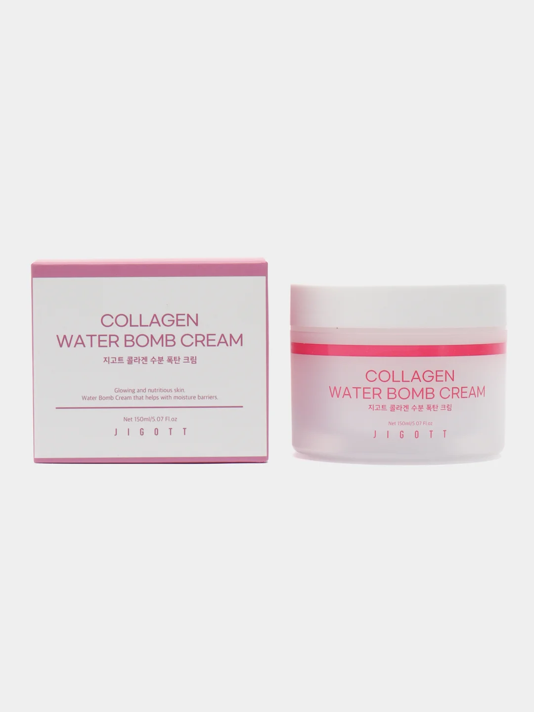 Крем для лица с коллагеном Jigott Collagen Water Bomb Cream, 150мл, Корея