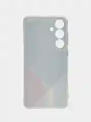 Слоновая кость силиконовый чехол на Samsung Galaxy A15 / Самсунг А15 прозрачный, с принтом, защита камеры