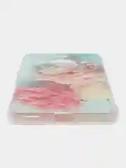 Конфетный силиконовый чехол на Honor X9B (Хонор X9B), прозрачный, с рисунком, защита камеры