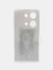 Молочный чехол на Xiaomi Redmi Note 13 Pro 4G/Poco M6 Pro 4G, прозрачный, с рисунком, защита камеры