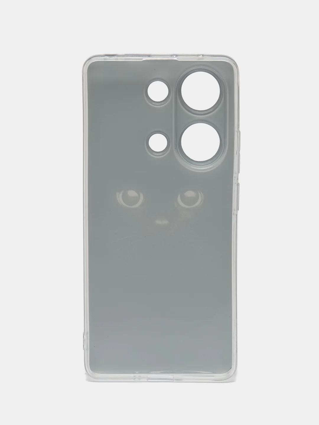 Шоколадный чехол на Xiaomi Redmi Note 13 Pro 4G/Poco M6 Pro 4G, прозрачный, с рисунком, защита камеры