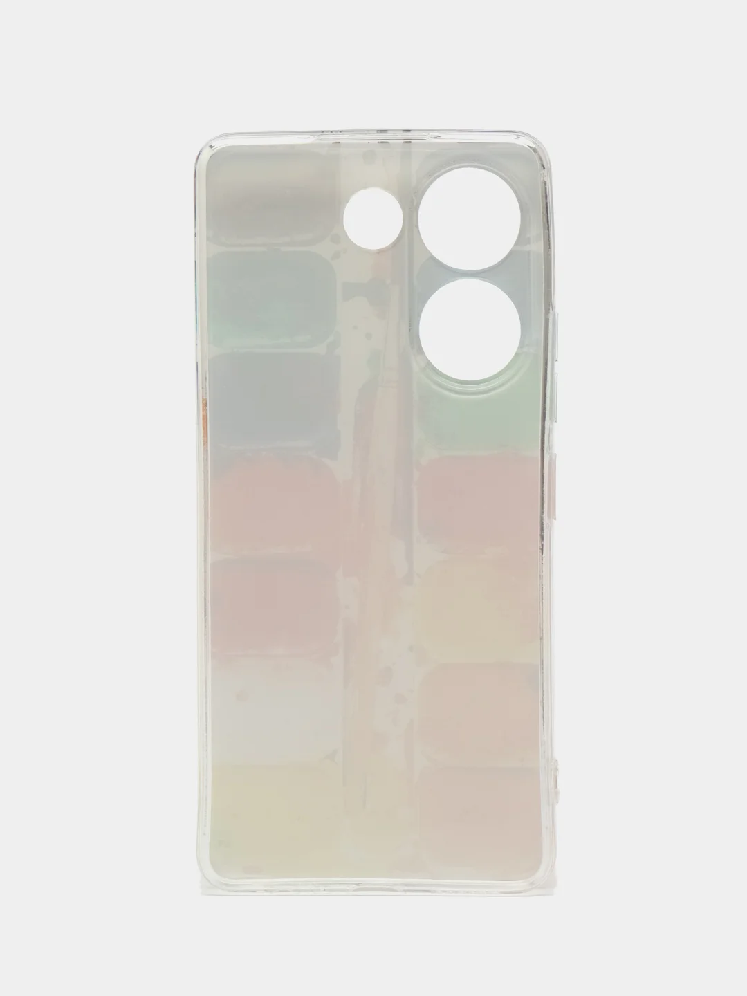 Бордовый чехол на Tecno Camon 20/20 Pro 4G (Текно Камон 20/20 Про 4G), с рисунком, защита камеры
